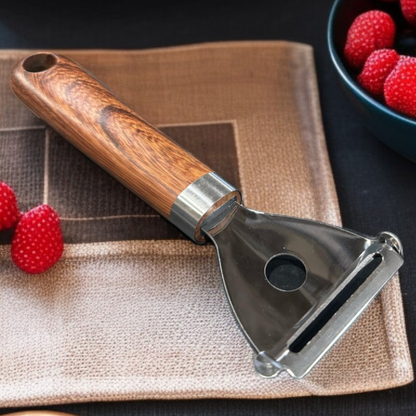 Wooden Handle Peeler-KT