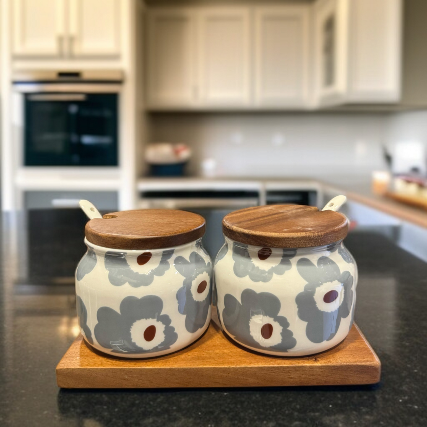 2 Pcs Sugar Pot Set