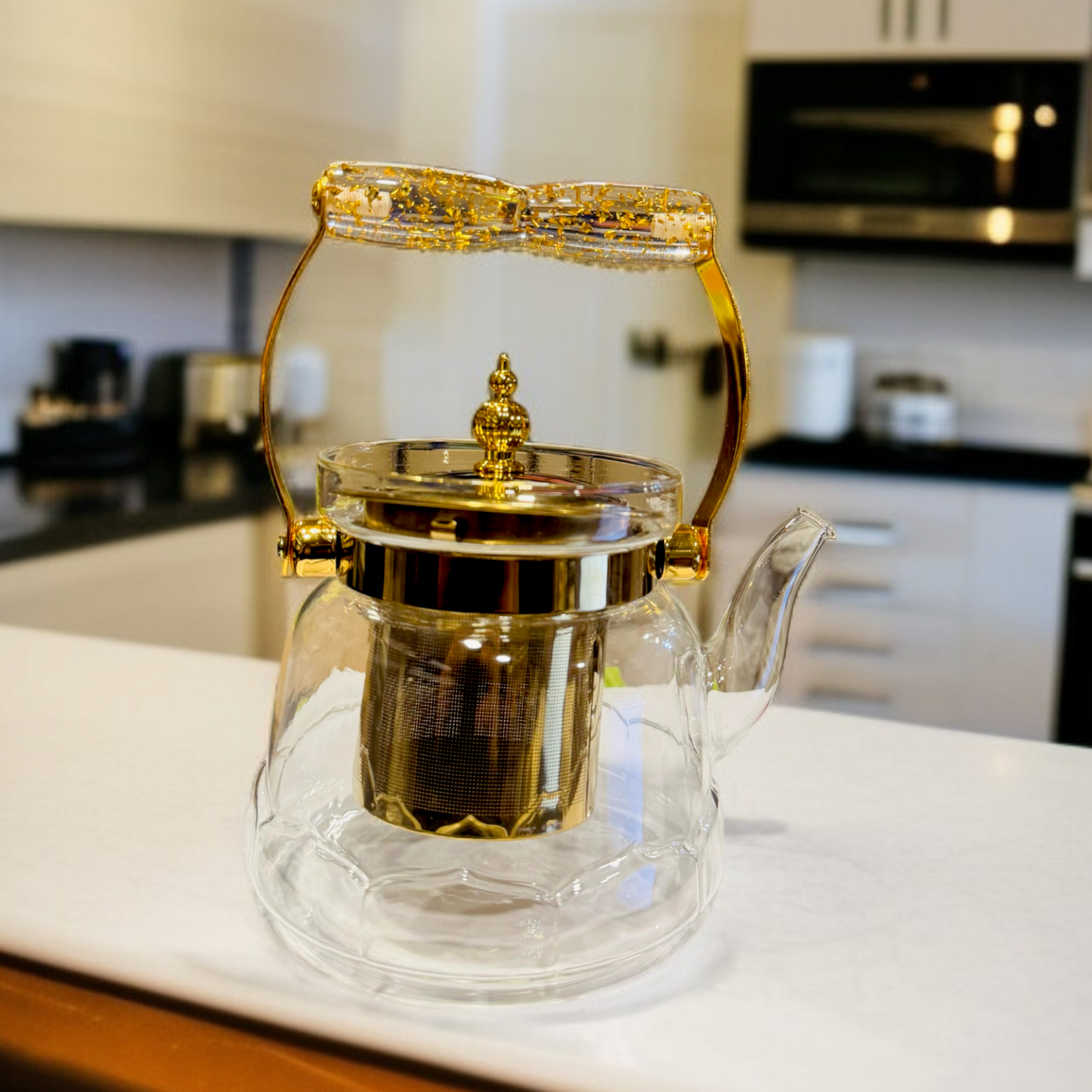 Glass Tea Pot 1000 ML -D1