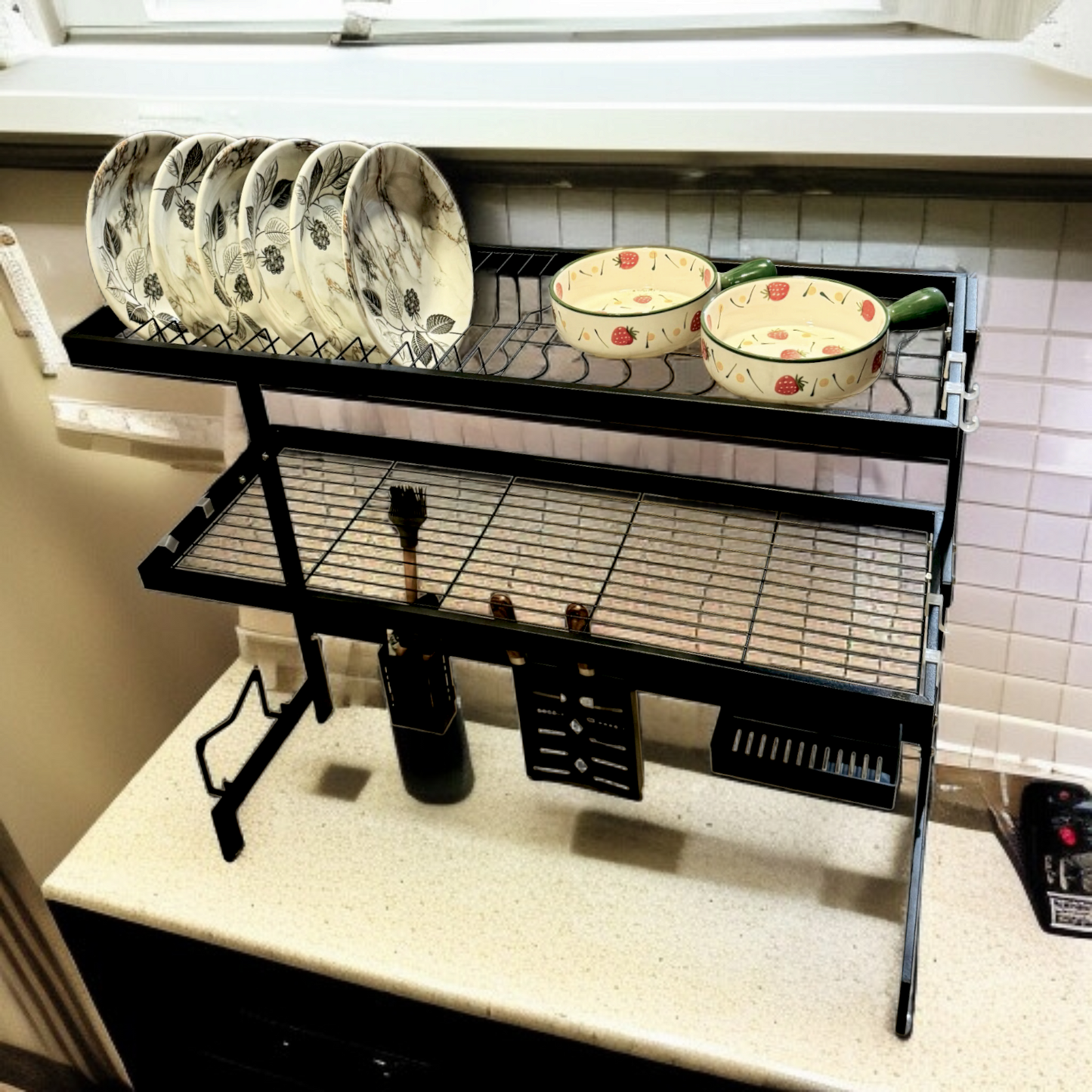 Double Layer Kitchen Sink Rack