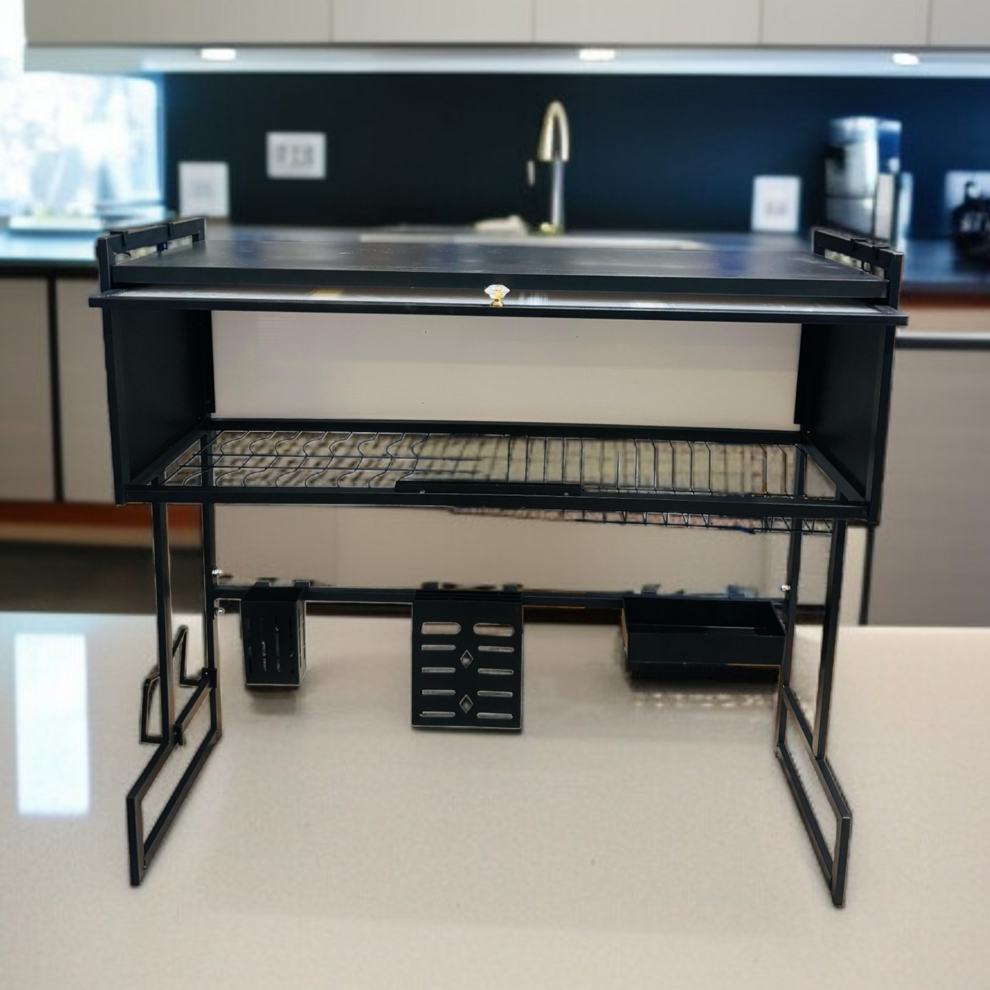 Kitchen Sink Cabinet Door Organizer Rack