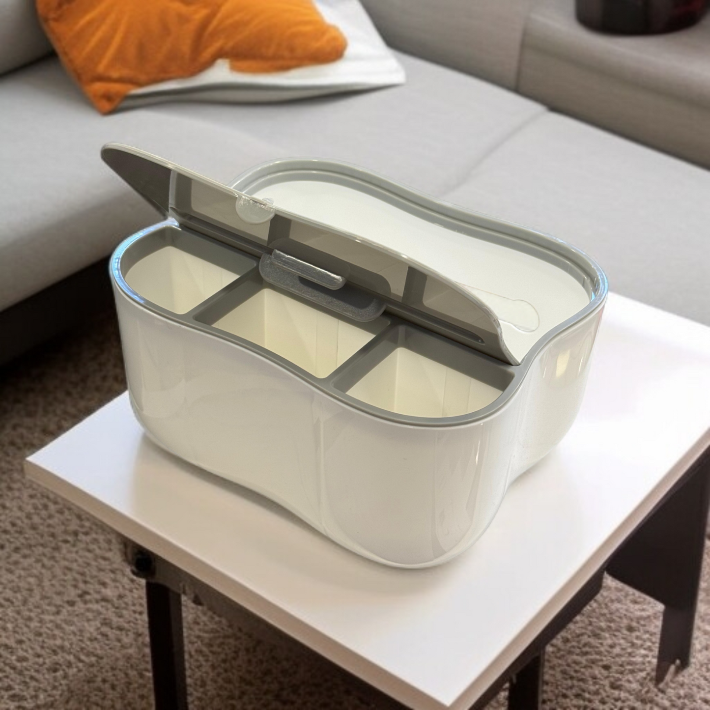 Multifunctional Napkin Storage Box-Grey