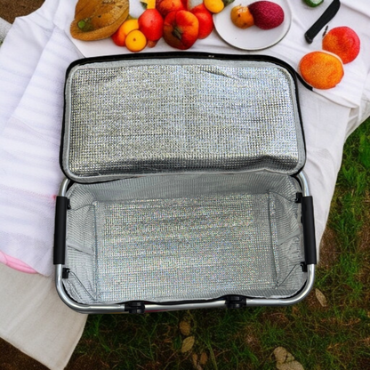 Foldable Insulated Picnic Basket-D1