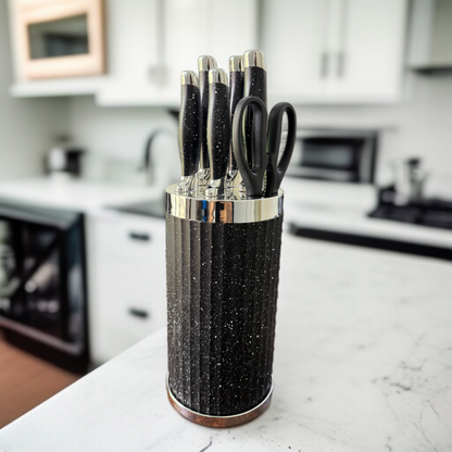 7-Piece Knife Set with Storage Box-D6