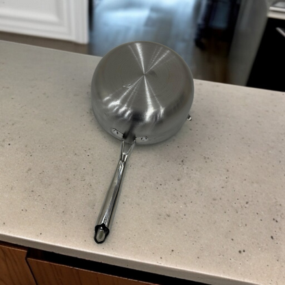 Stainless Steel Laser Coating Sauce Pan-18cm