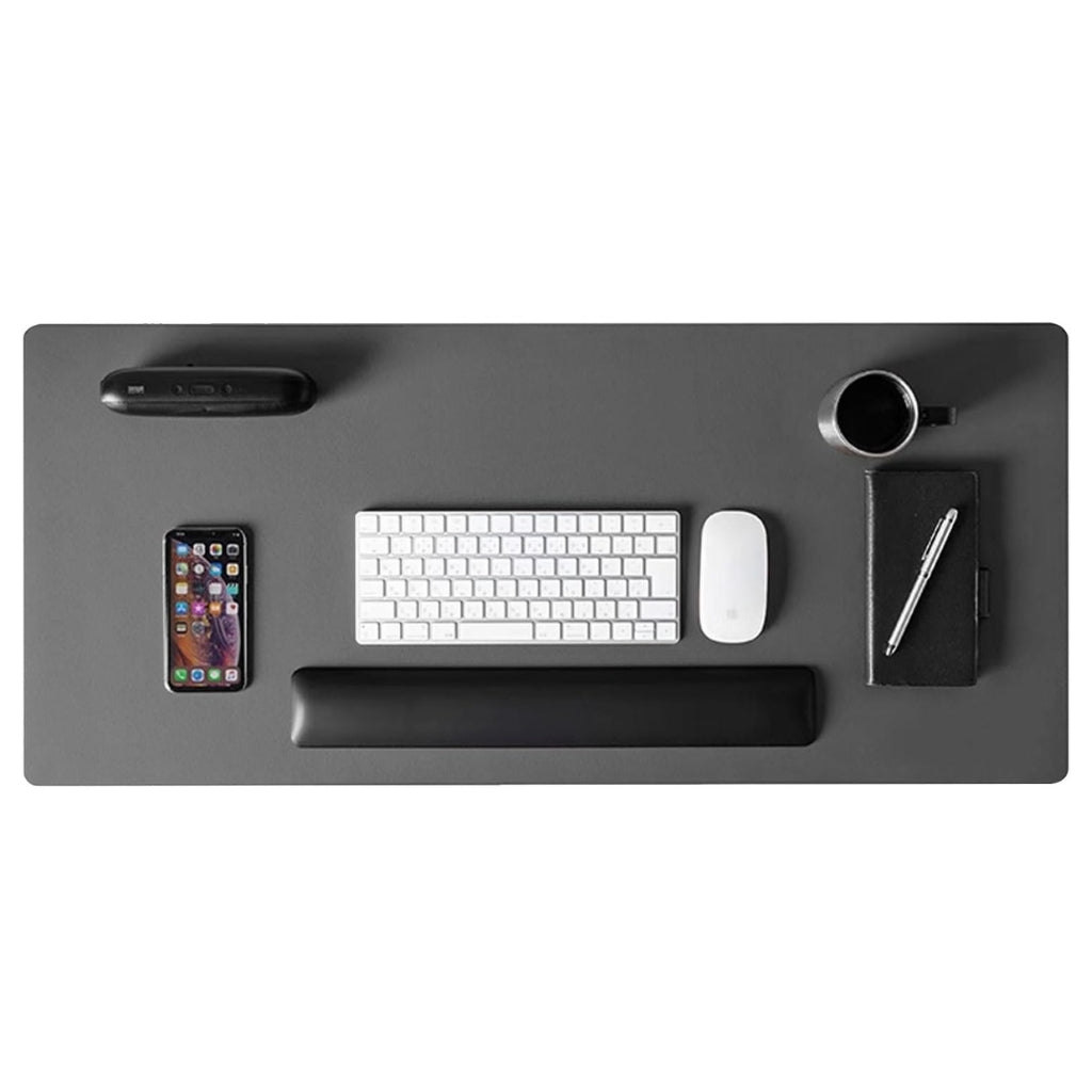 Leather Desk Mat-Grey