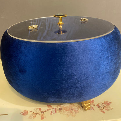 Velvet Naan Box with Lid