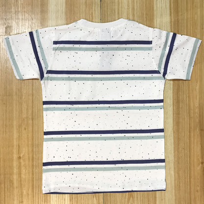 Sea Green Stripes T-Shirt