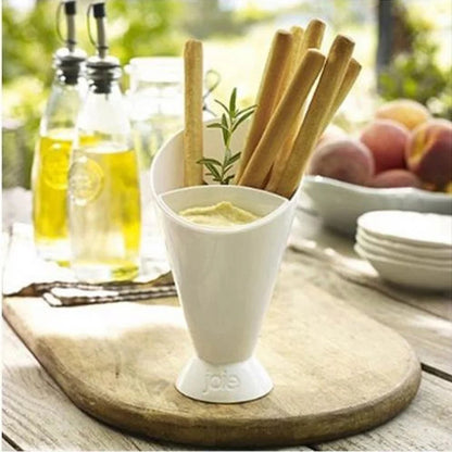 Snack Cone Stand + Remove Sauce Dip Fries