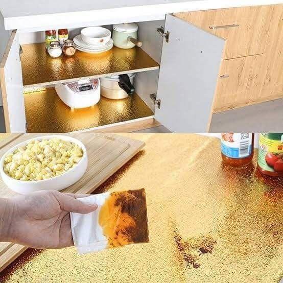 Aluminum Golden Foil Paper Oil Proof Sheet