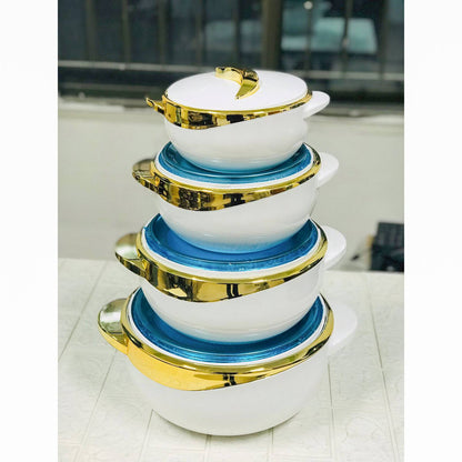 High Quality Thermal Insulated Hot Pot (White)
