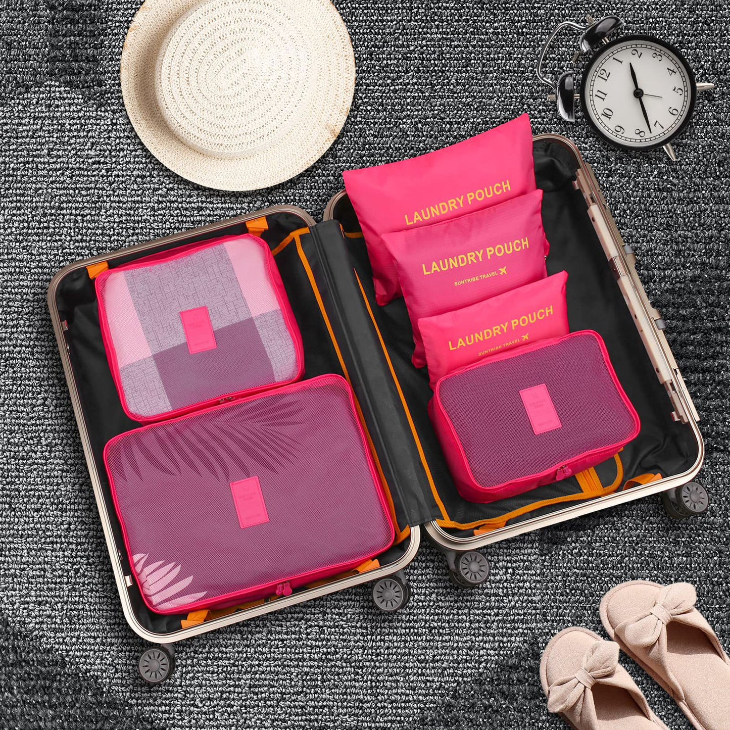 6 Pcs Waterproof Travel Storage Bag