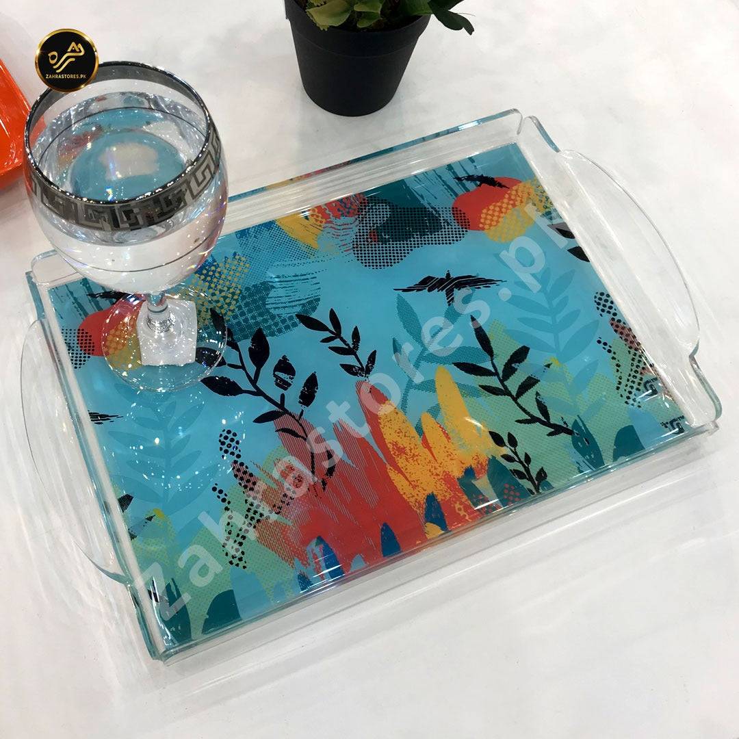 Crystal Serving Tray CT-01(Medium)