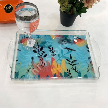 Crystal Serving Tray CT-01(Medium)