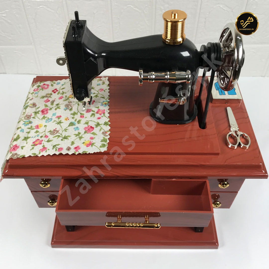 Vintage Musical  decorative Mini Sewing Machine