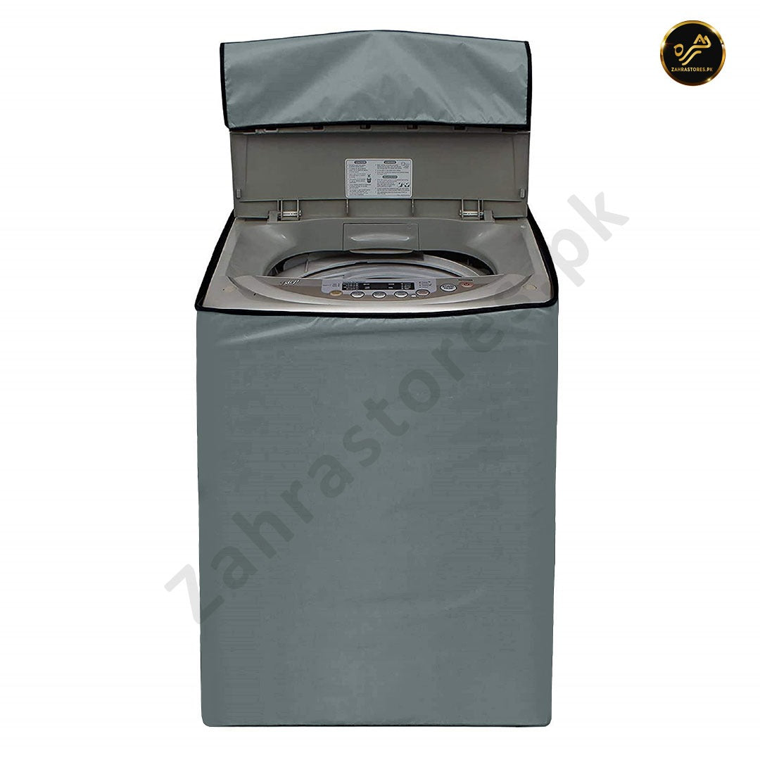 Washing Machine Cover With Pouch (for 12 to 16 KG)
