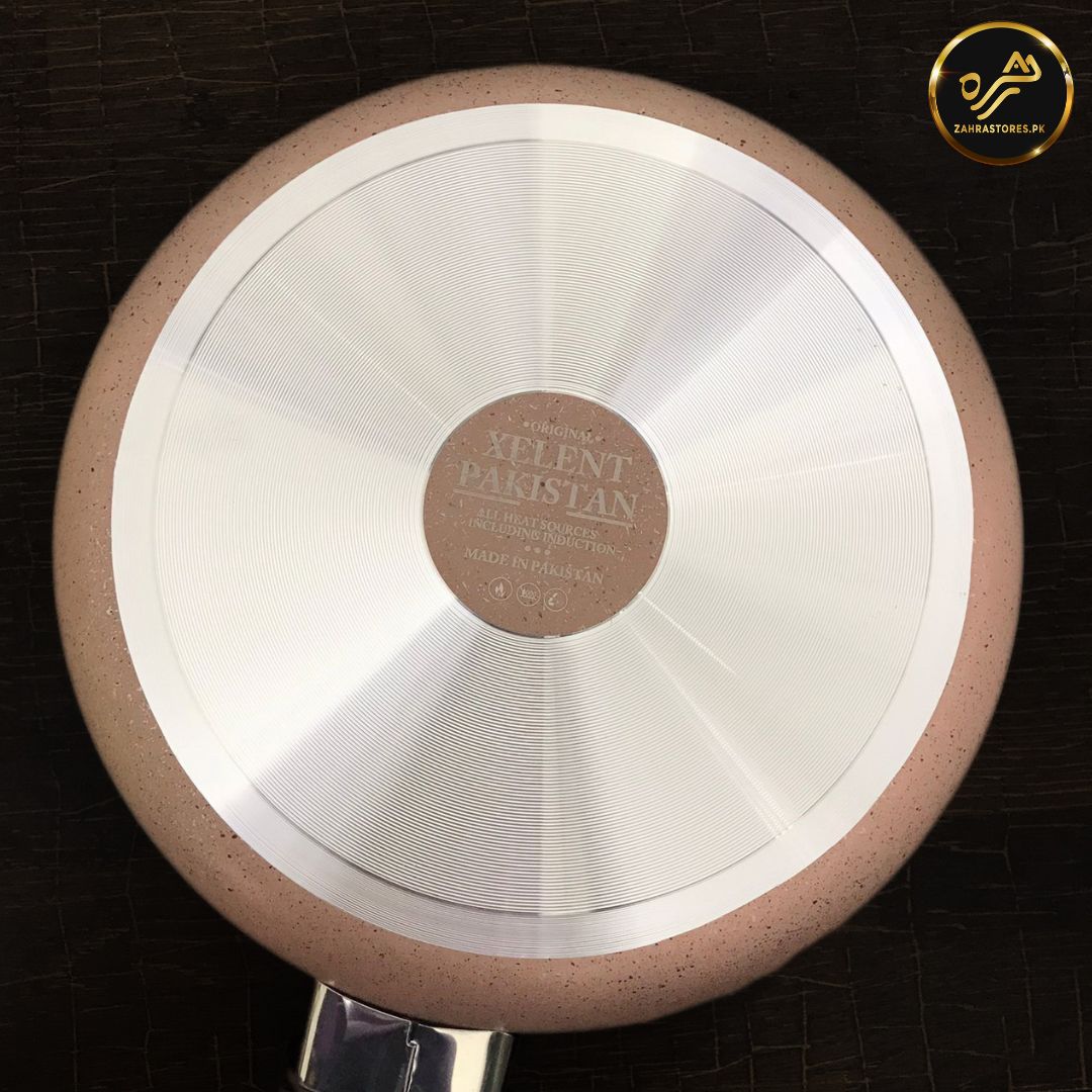 XELENT Marble Frying Pan Pink -24cm