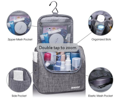 Water-resistant Hanging Cosmetic Organizer