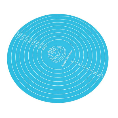 Round Silicone Baking Mat