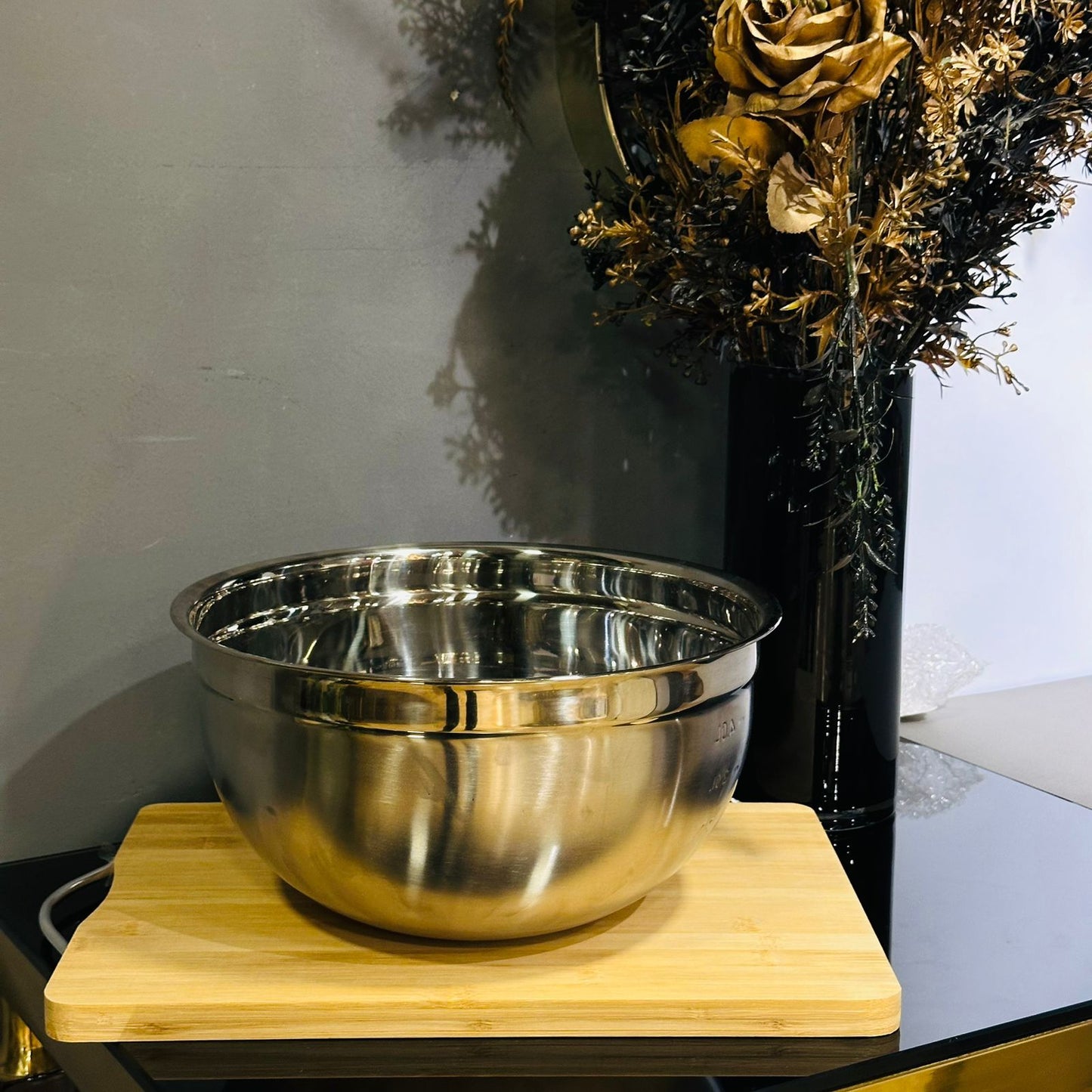 Stainless Steel Bowl Round (28cm)
