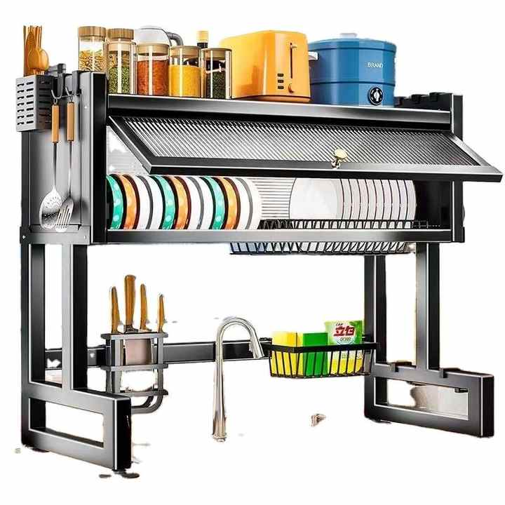 Kitchen Sink Cabinet Door Organizer Rack