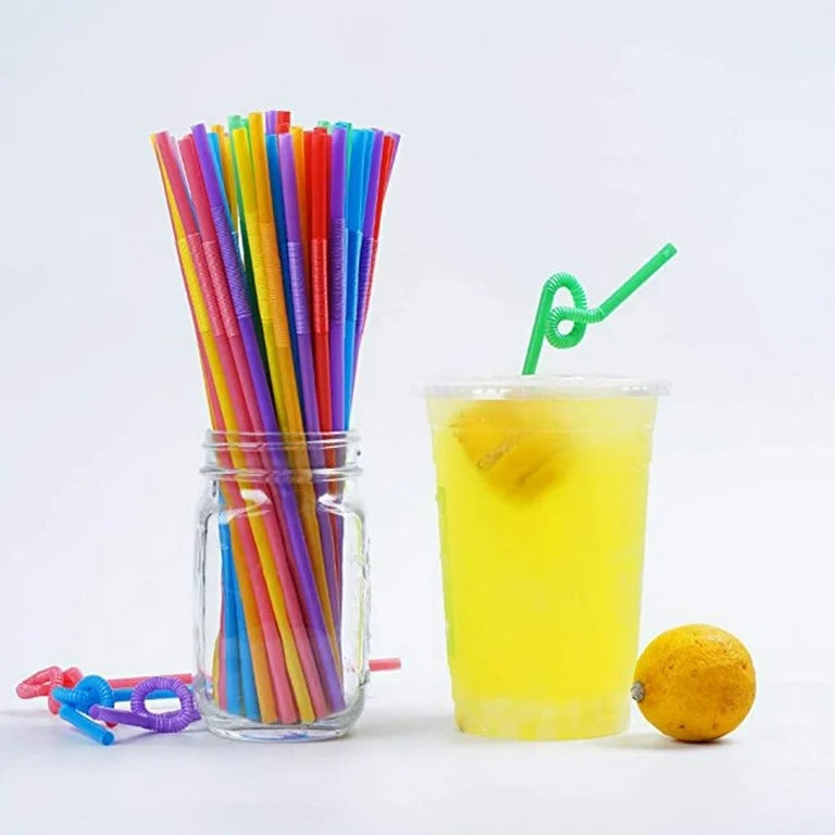Multi Color Straw (50 Pcs)
