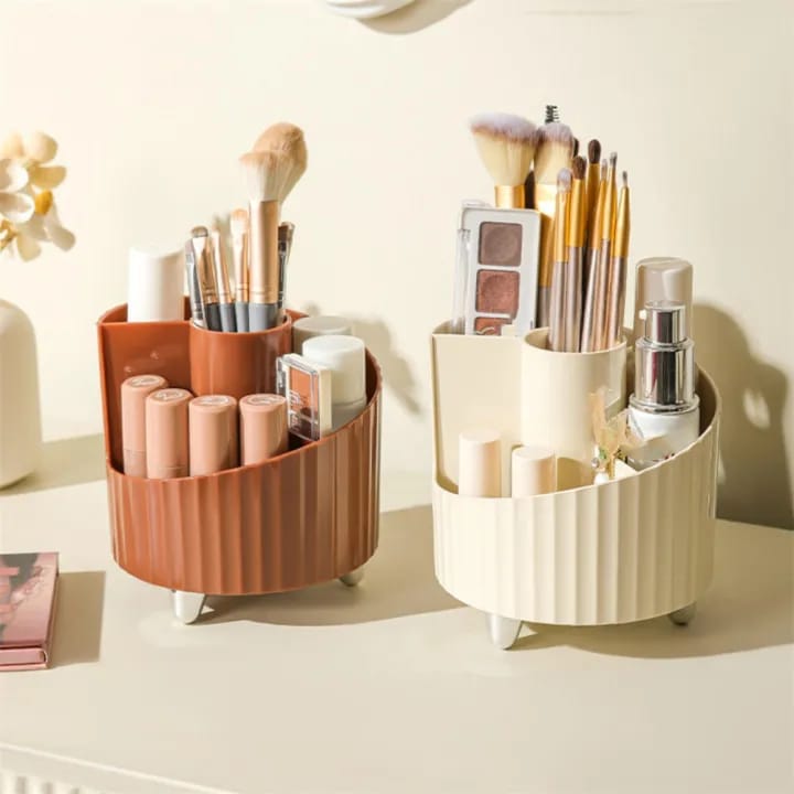 4 Slot Desktop Makeup Brush Organzier