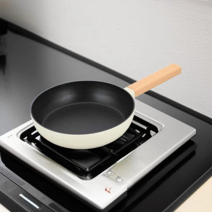 Non-Stick Fry Pan Wooden Handle 24cm