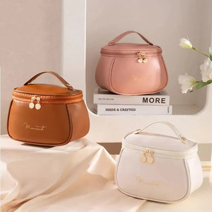 Pu Leather Pouch-White