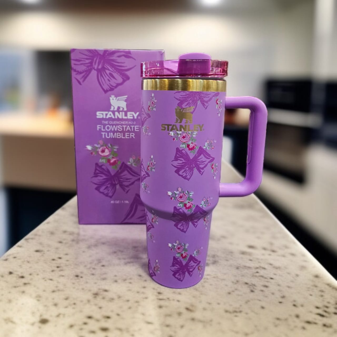 Stanley Thermos Cup & Tumbler 1180ml-Purple