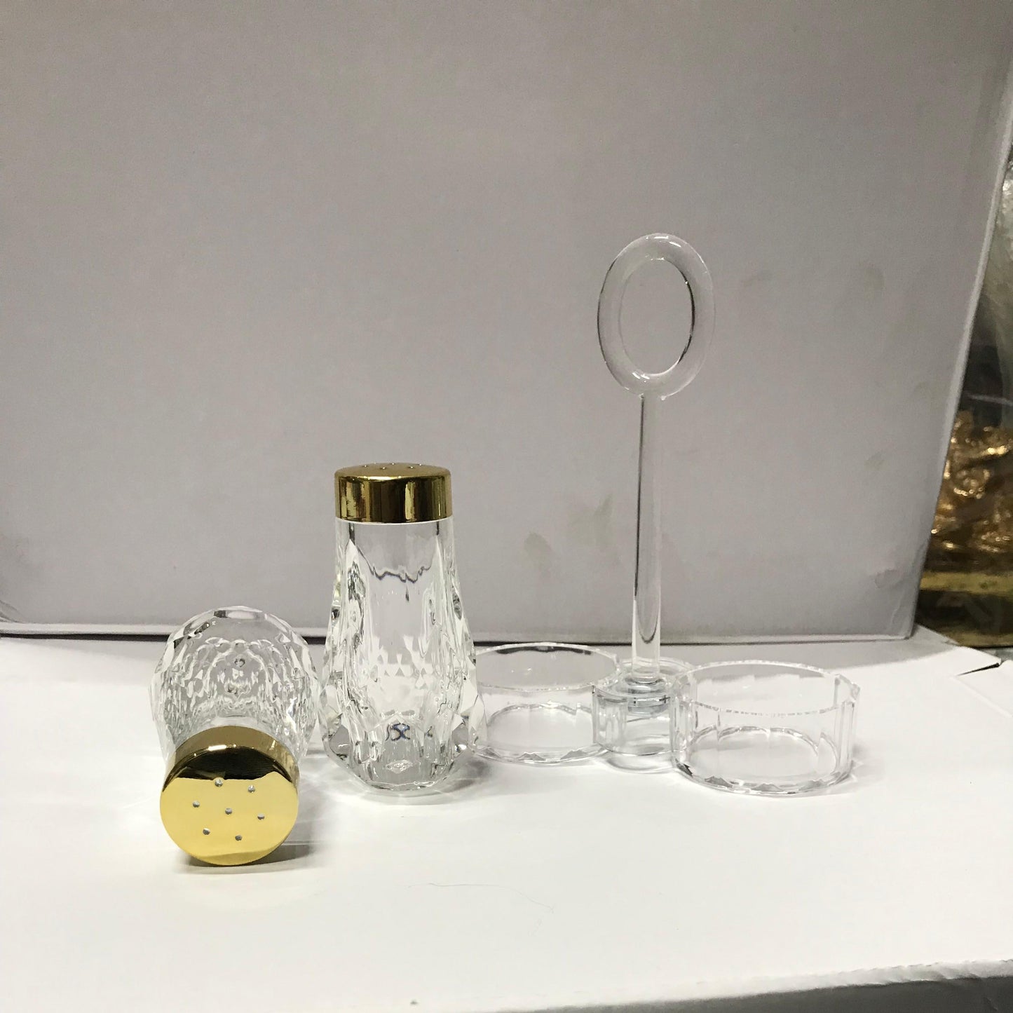 Acrylic Salt and Pepper Shaker