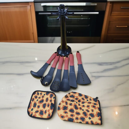 9 Pcs Nylon Kitchenware Set