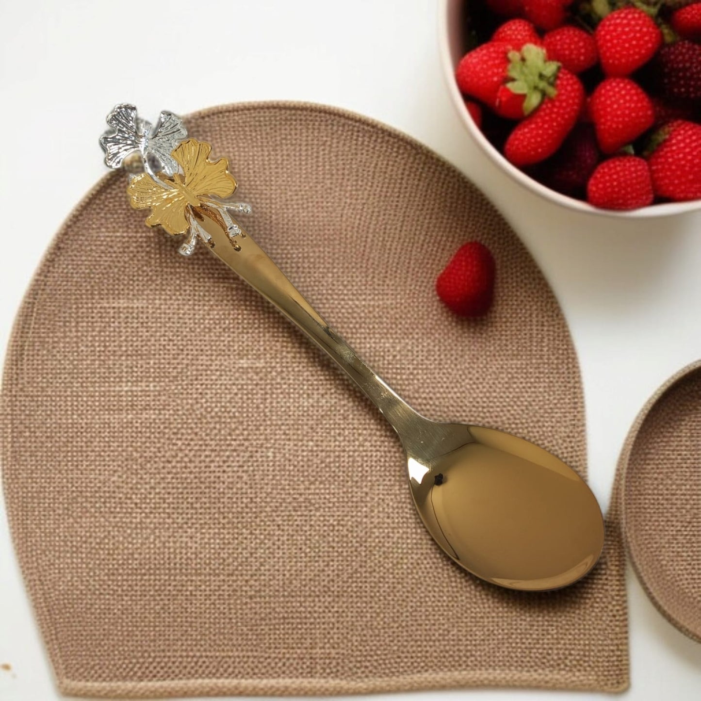 Butterfly Design Serving Spoons