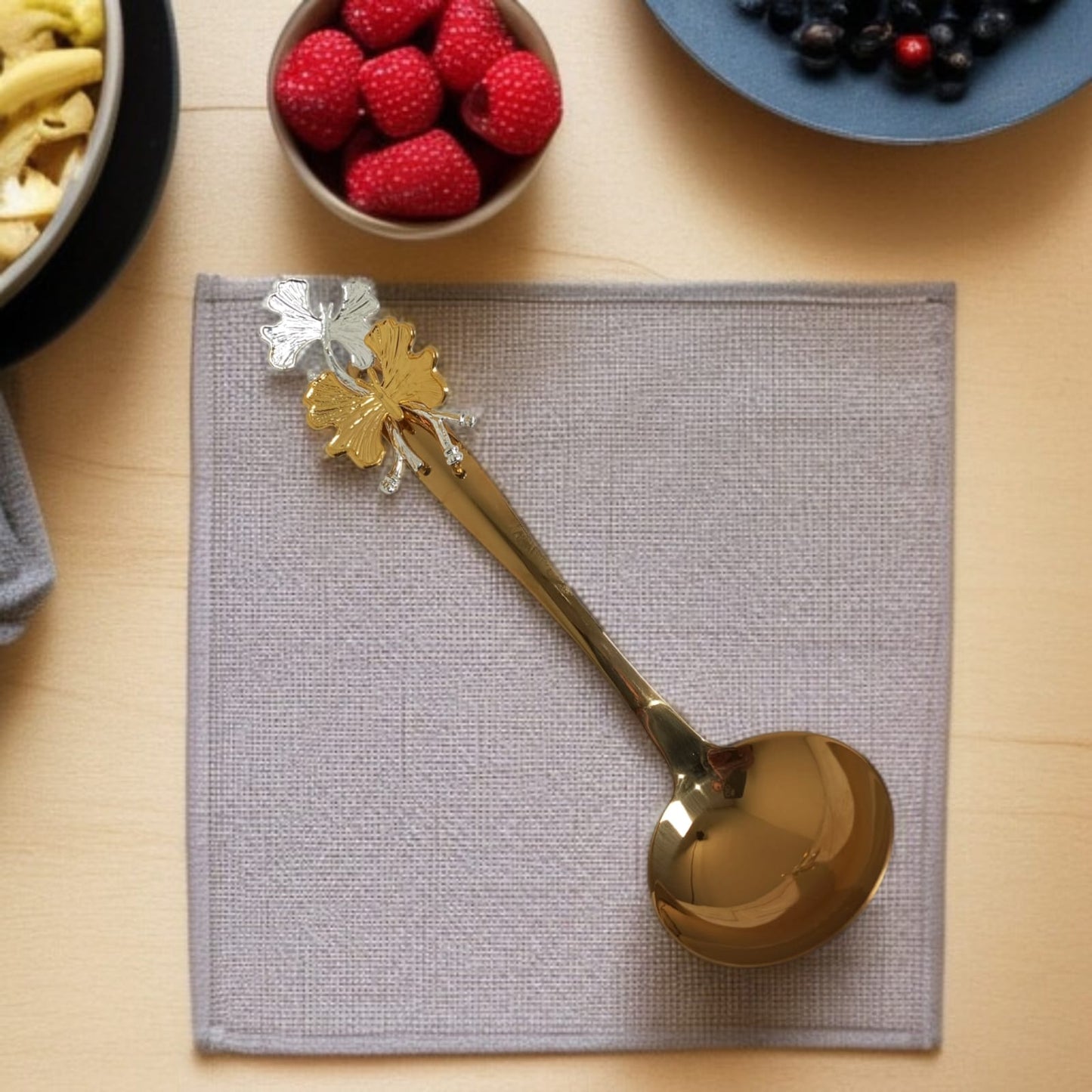 Butterfly Design Serving Spoons