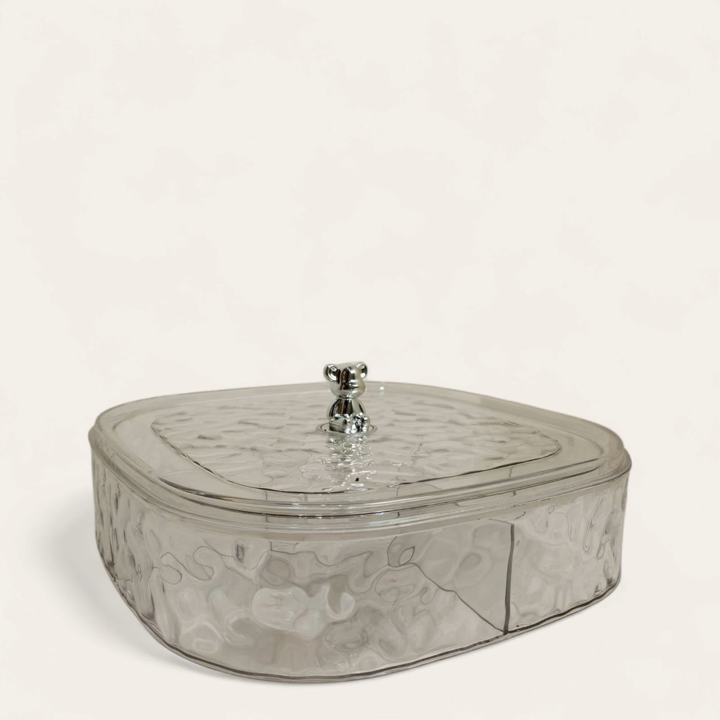 Acrylic Dry Fruit & Candy Serving Tray