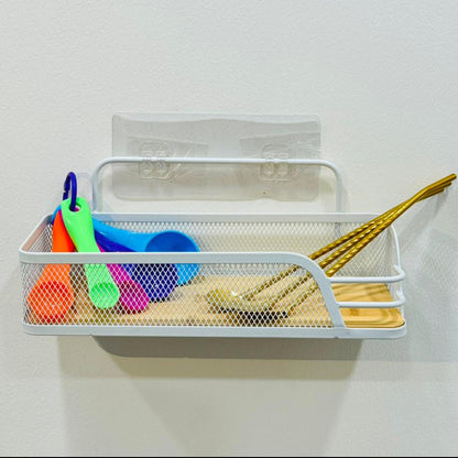 Rectangle Storage Rack-White