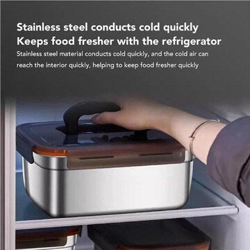 Stainless Steel Lunch Box 2700ML