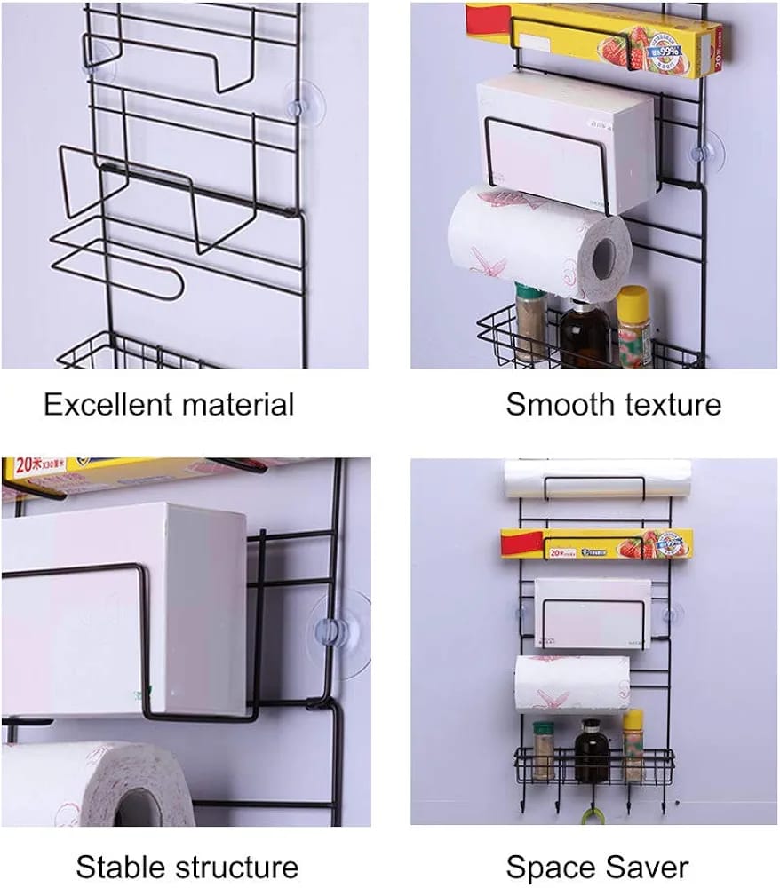 Wall Mounted Kitchen Storage Organizer