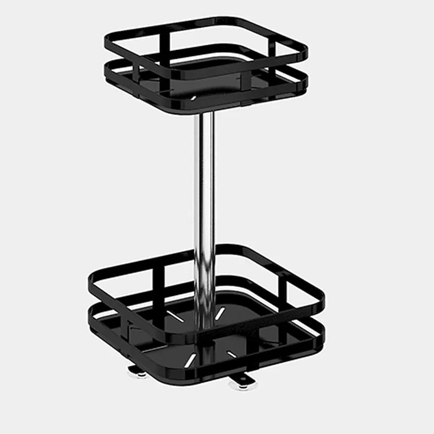 2 LAYER 360Â° ROTATABLE METAL STORAGE ORGANIZER(SQUARE)