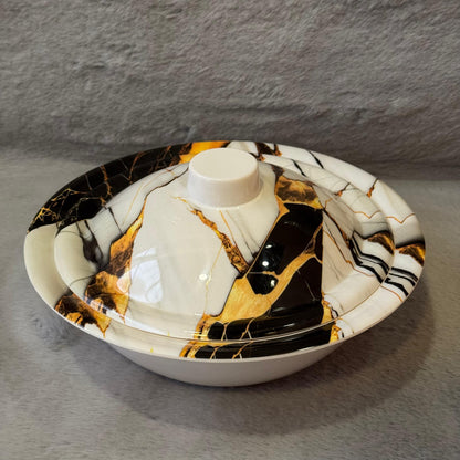 Melamine Bowl with Lid -D2