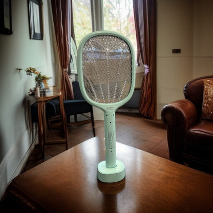 Electric Rechargeable Mosquito Killer Racket with Stand