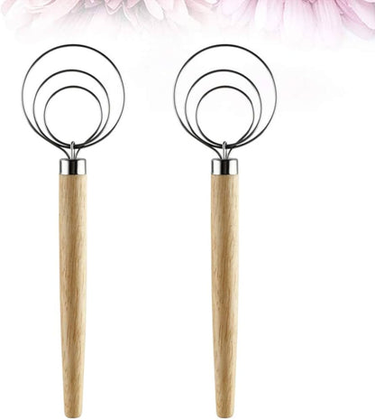 Stainless Steel Double Ring Whisker-D2