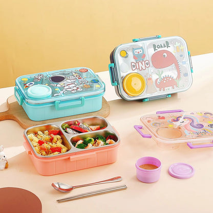 Stainless Steel Lunch Box-Unicorn