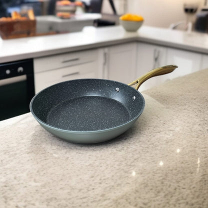 Marble Non Stick Frying Pan Light Green-24cm