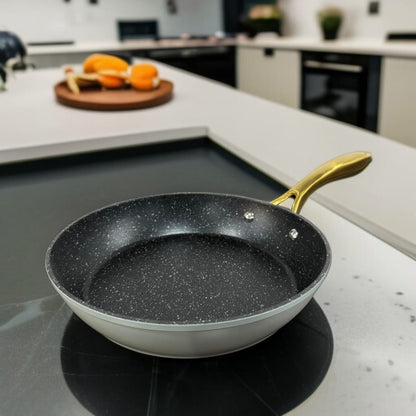 Marble Non Stick Frying Pan Light Green-24cm