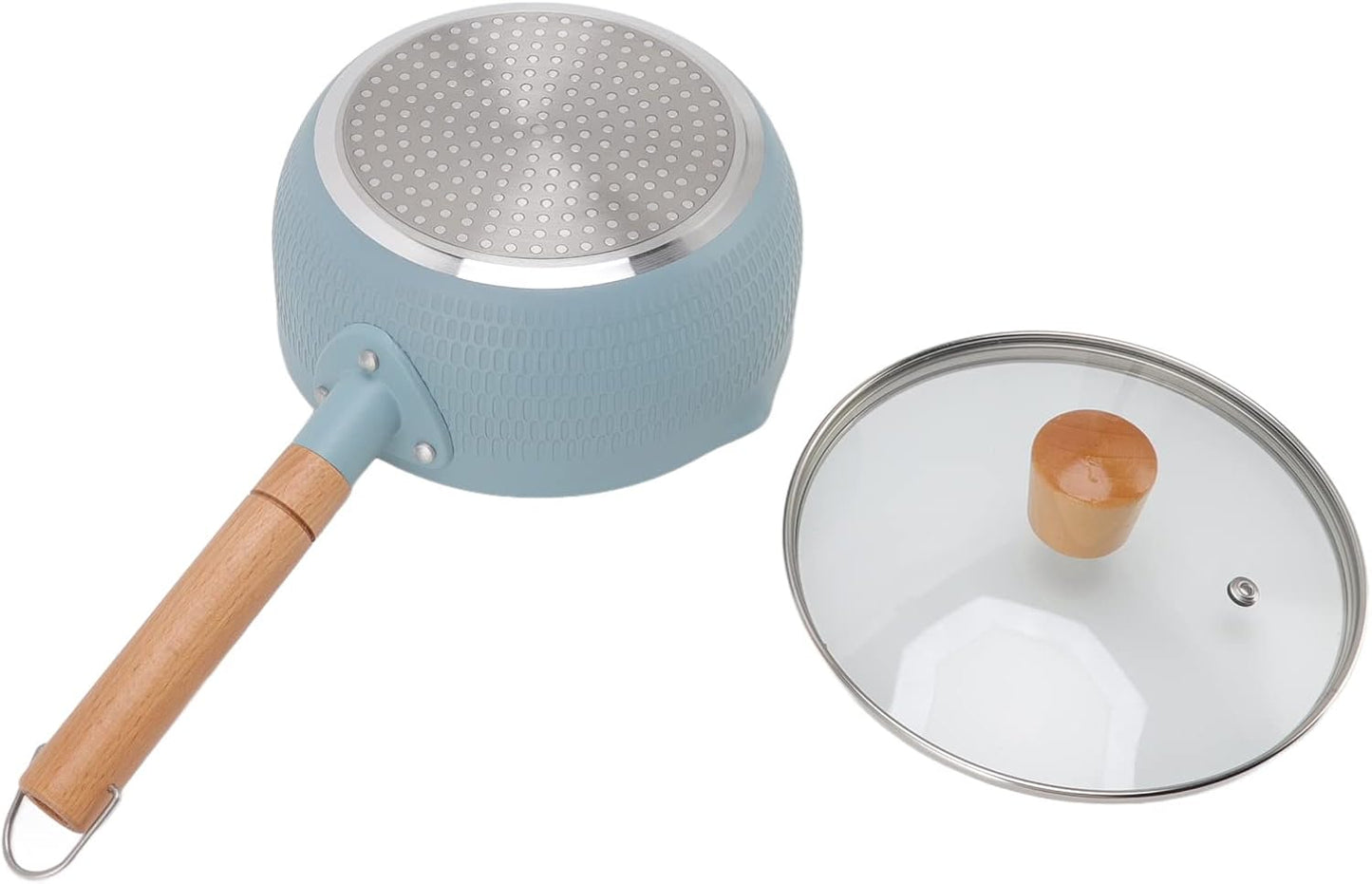 Sauce Pan with Glass Lid -Sky Blue