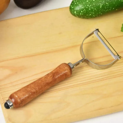 Multipurpose Wooden Handle Peeler