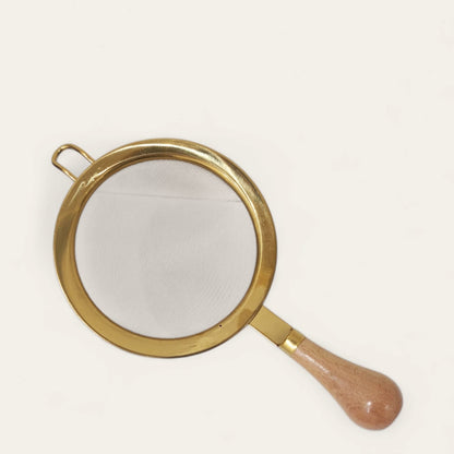 Golden Stainer with Wooden Handle-Large
