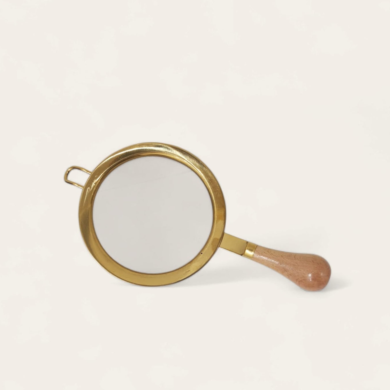Golden Stainer with Wooden Handle-Small