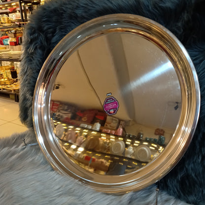 Round Silver Tray (55cm)
